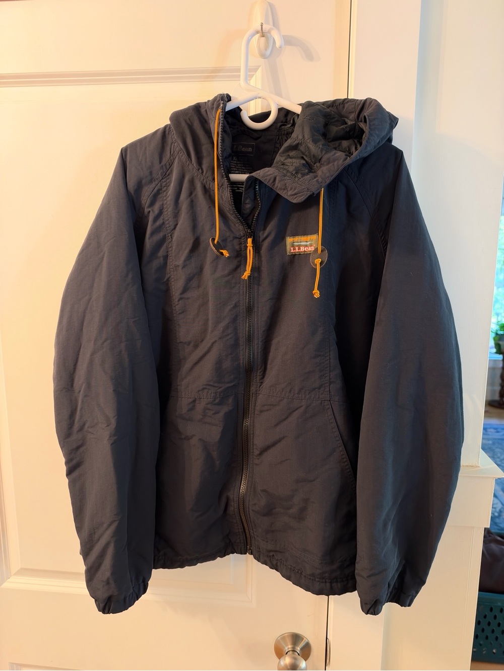 L.L. Bean Women’s Black Hooded Anorak Jacket